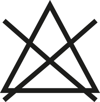Nicht bleichen Symbol
