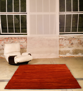 Velvet Rug orange