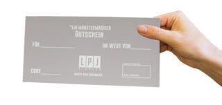 Monstergeschenk Gutschein