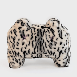 Monsterkissen Joseph groß - Fell schneeleopard