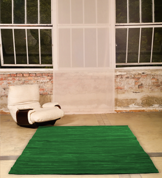 Velvet Rug grün