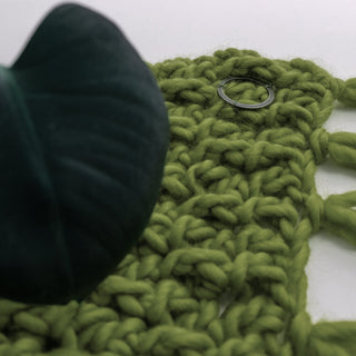 LPJ Handcrocheted Plaid